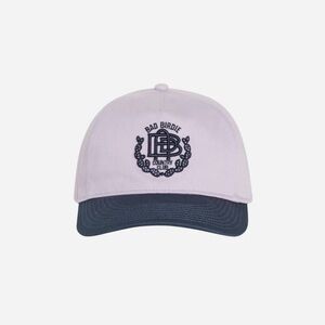 Bad Birdie Country Club Lavender and Navy Crest Logo Golf Cap